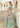 Mah Bano aqua green peacock sequin Mehndi lehenga by Waqas Shah Official