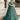 Mehar Bano dark green Pakistani Mehndi lehenga choli by Waqas Shah Official