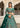 Mehar Bano Pakistani bridal Mehndi lehenga with Mughal inspired detailing by Waqas Shah Official