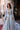 Pakistani Walima dress in Misty Blue handcrafted with luxury zardozi embroidery by Waqas Shah