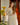 OMAIRAH Off White engagement dress showing hand embellished Organza sleeves by Waqas Shah Official