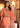 Peach Raw Silk Luxury Pret shirt with sequin embroidery by Waqas Shah Official