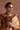 Designer Mehndi outfit in Rust Brown by Waqas Shah Official with richly embroidered statement hem and floral embroidery