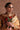 Designer Mehndi outfit in Rust Brown by Waqas Shah Official with richly embroidered statement hem and floral embroidery