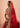 Red bridal lehenga gold embroidery detail by Waqas Shah designer
