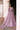 Full-length Roshni mauve bridal dress with front-open embellished gown, beaded waist belt and scalloped net dupatta