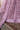 Detail of the Roshni mauve bridal gown hem and scalloped dupatta border hand embellished with beads and sequins