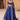 Shahnaaz latest trending luxury mehndi & formal dress & bridal lehenga in Midnight Blue with dabka, naqshi, crystals, and mirror work by Waqas Shah Lahore Pakistan