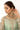 Aqua open front Net Bridal Gown with delicate wildflower and appliqué work by Waqas Shah Official