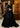 Black Pakistani Mehndi lehenga choli with hand embellishment and Net dupatta by Waqas Shah Official