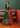 Designer dark green Mehndi maxi Pakistani wedding wear with embroidered border and Organza dupatta by Waqas Shah Official