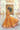DILKASH Pakistani Mayon Lehenga Choli in Coral Mustard by Waqas Shah Official