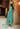 Firozi Pakistani luxury formal dress with embellished front and sleeves by Waqas Shah Official