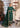 Green Luxury Pret Pakistani dress with embellished Raw Silk shirt and Organza dupatta by Waqas Shah Official