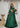 Green Pakistani Bridal Lehenga Choli with intricate hand embellishment by Waqas Shah Official