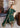 Green Raw Silk Pakistani shirt and trouser with delicate embroidery by Waqas Shah Official