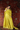 Neon Yellow Raw Silk Mehndi lehenga with handcrafted embroidery and mirror work by Waqas Shah Official