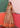 Peach embellished bridal gown paired with a Tissue lehenga by Waqas Shah Official