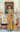 RABIA Yellow Gold Organza saree with Jamawar Choli by Waqas Shah Official