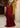Red Pakistani Mehndi dress with embellished shirt and sharara by Waqas Shah Official