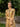 SVERA Golden Mehndi Dress with embellished Tissue shirt and Badla Sharara by Waqas Shah Official